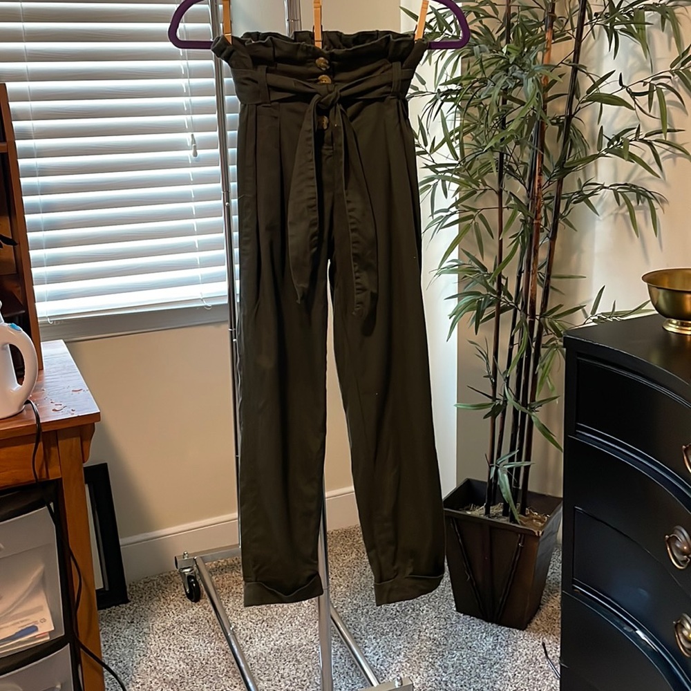 High waisted dress pants